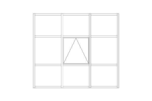 120 130 160 series curtain wal ( Non Thermal Break)